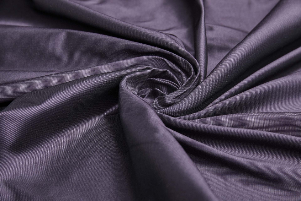 Heavy Weight Silk Taffeta - 3-Tone - Plum, Lilac and Black