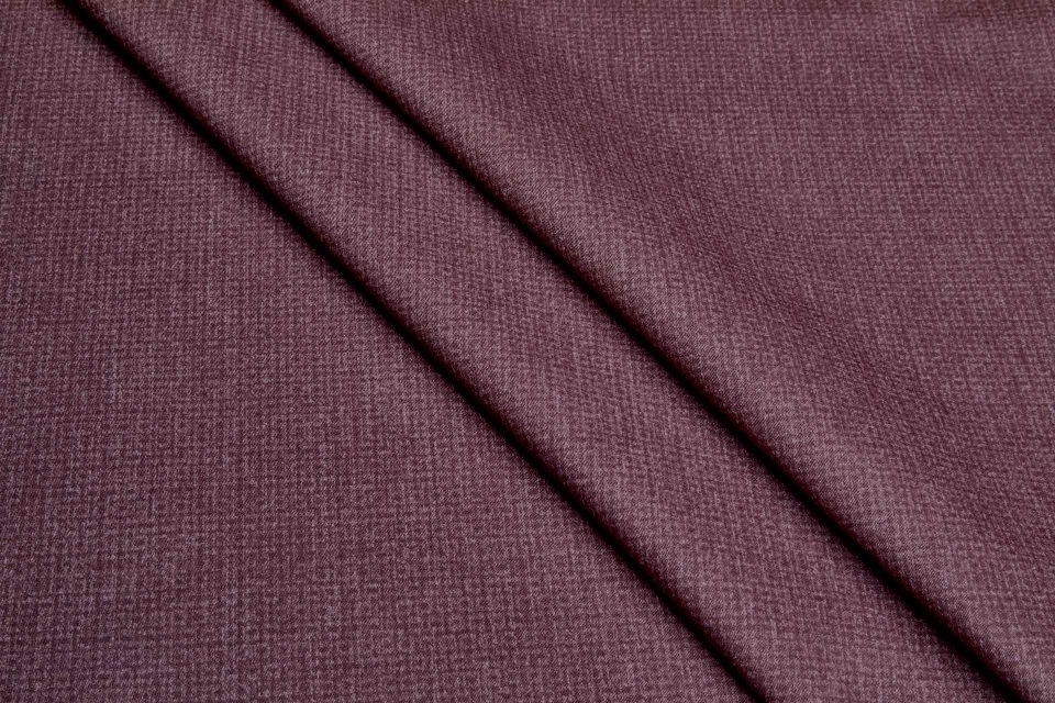 Texture Printed Cotton in Burgundy