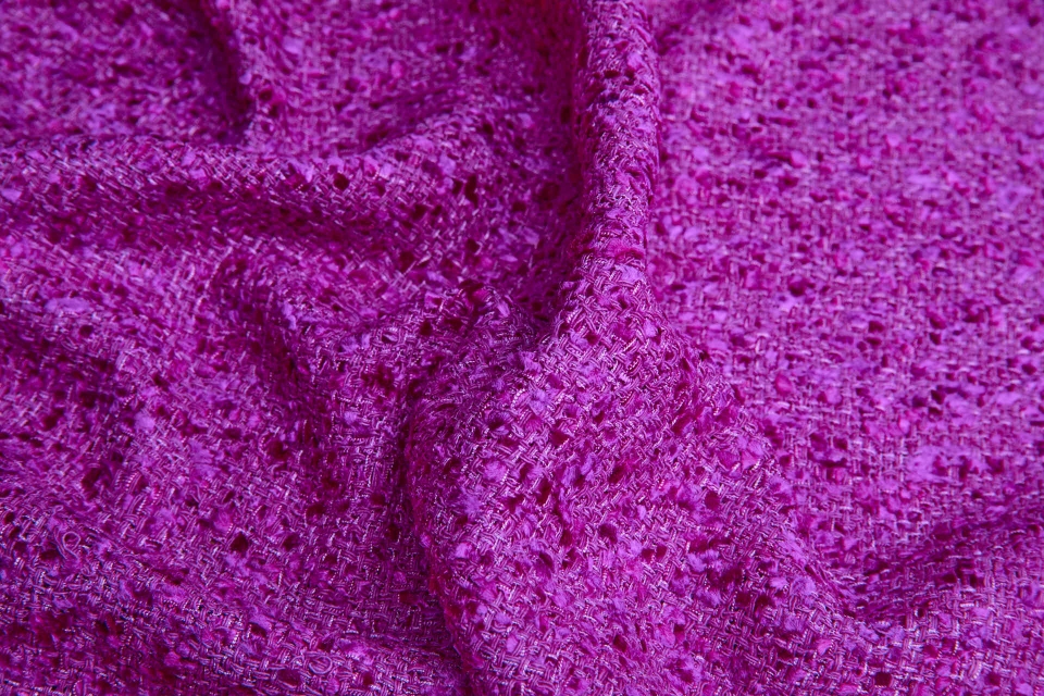 Chenille Tweed - Blueberry Smoothie