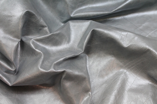 Lacquered Leather Skin - Blue Grey 