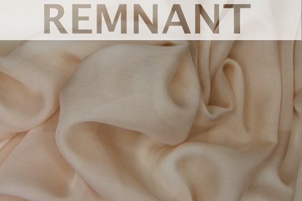 REMNANT - Nude Silk Chiffon - 0.8m Piece