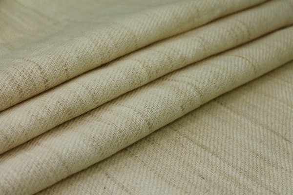 Raw Silk Fine Weave Matka - Natural Ivory