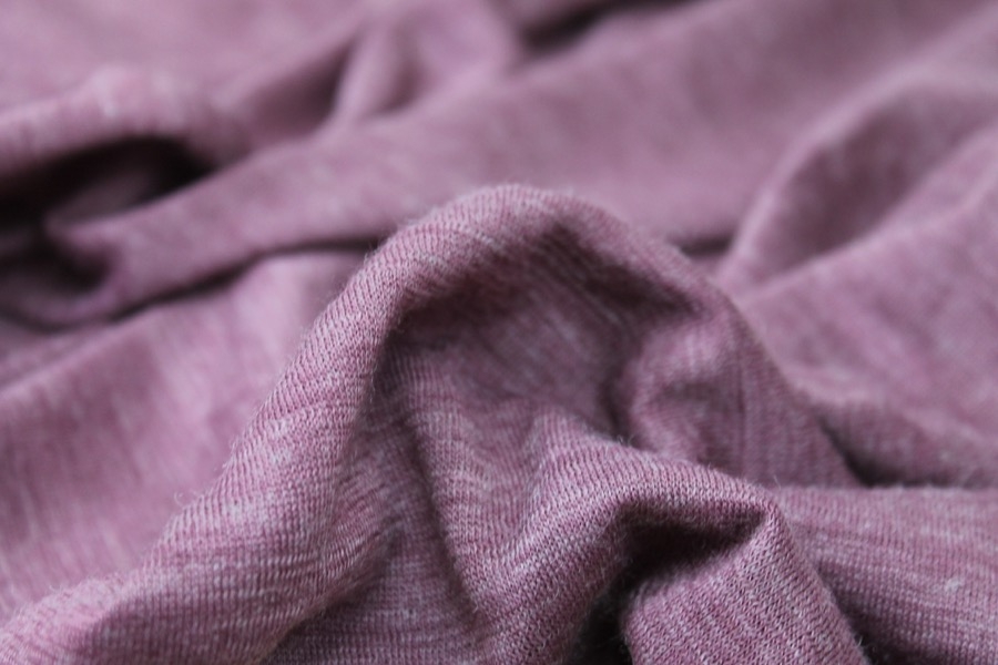 Soft Wool Mix Jersey - Heather