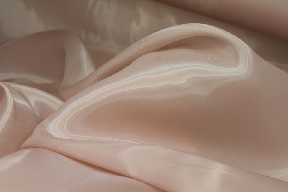 Heavy Weight Organza - Vintage Pink