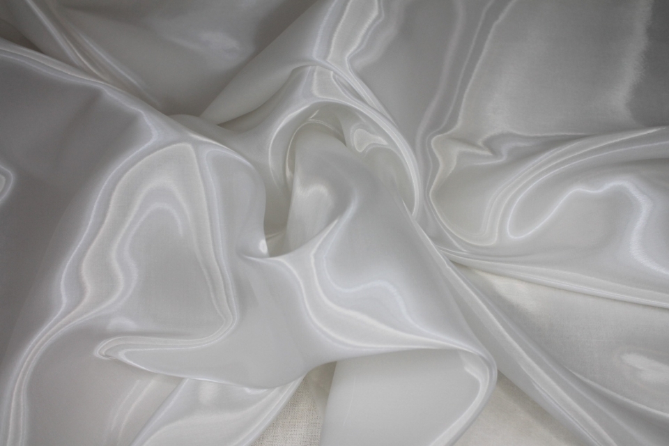 OUT OF STOCK - Heavy Weight Organza - Ivory
