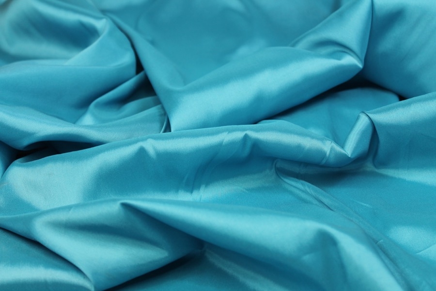 Stretch Anti-Static Lining - Turquoise