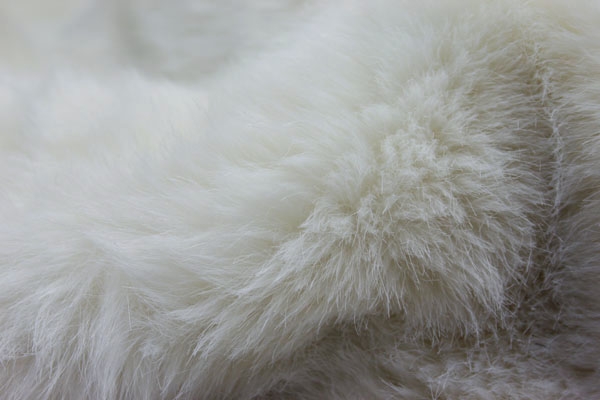 Faux Fur - White Long Pile 