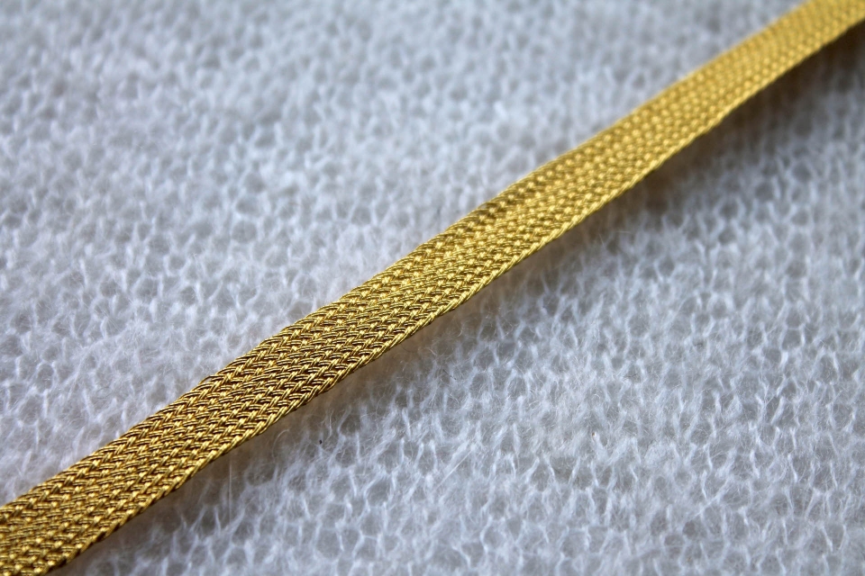 Plain Gold Ribbon Braid