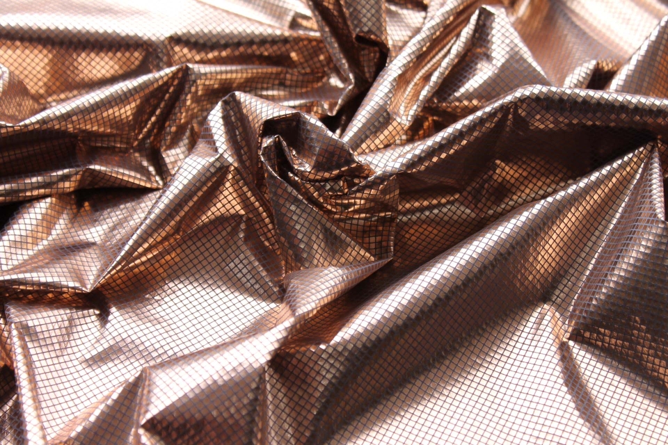 Foil Printed Polyamide - Copper Gold