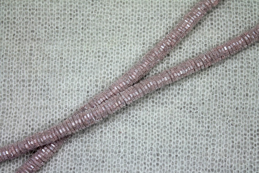 Beaded Strap Trim - Pale Lilac 