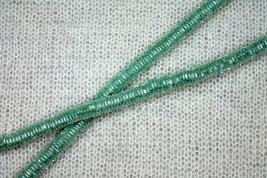 Beaded Strap Trim - Mint 