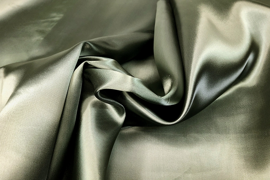 Forest Green Satin Lining 