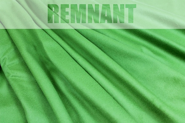 REMNANT - Cashmere & Wool Blend - Deep Lime - 0.3m Piece