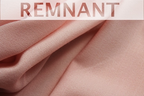 REMNANT - Wool Crepe - Pale Pink - 0.2m Piece