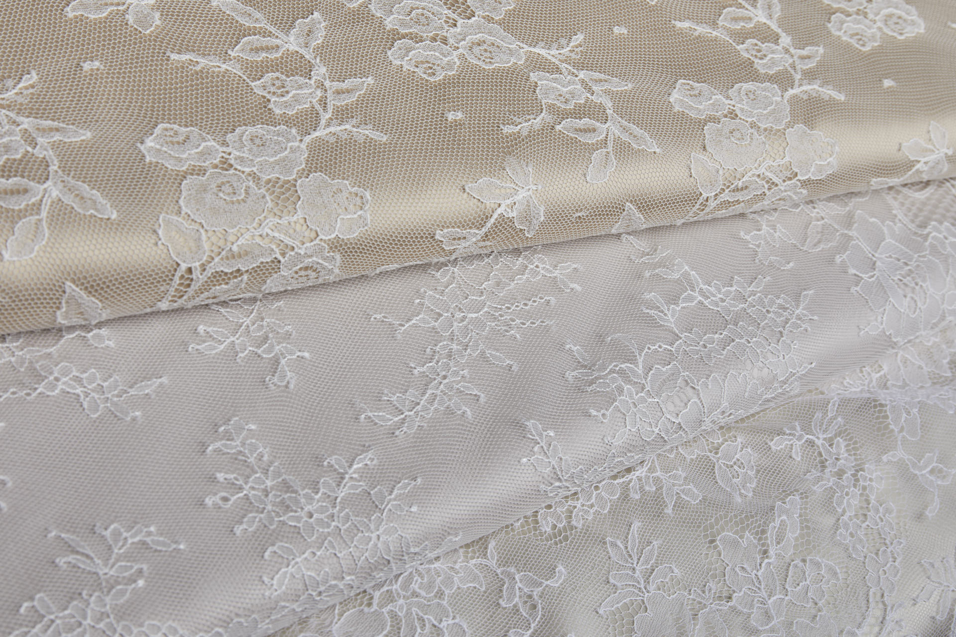 Chantilly Lace for the bride
